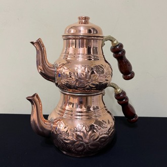 Kabartma Nakışlı Çaydanlık No:2