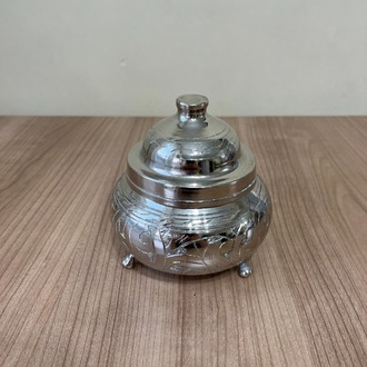 Oyma Nakışlı Bakır Şekerlik 