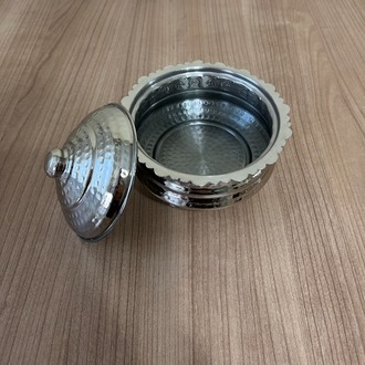 Gümüş Rengi Bakır Şekerlik No: 3