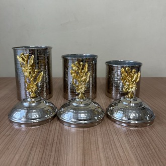 Japon Güllü  Bakır Baharat Takımı 