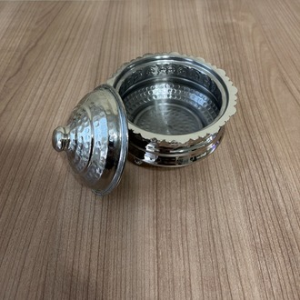 Gümüş Rengi Bakır Şekerlik No: 2
