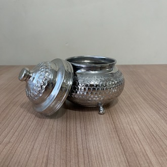 Petek Desenli Bakır Şekerlik 