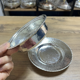 6 Adet Kalaylı Bakır Çorba Kasesi