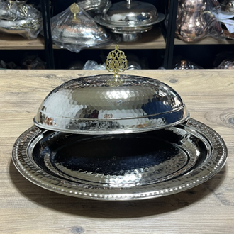 Dövme Bakır Kayık Sahan 35 cm