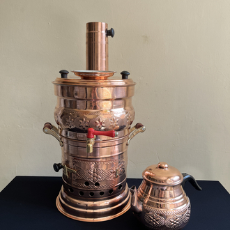 Odunlu Bakır Semaver