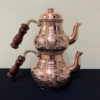 Kabartma Nakışlı Çaydanlık No:2