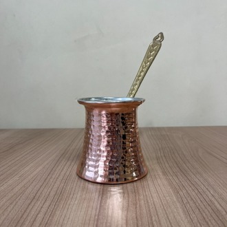 5 Kişilik Kalın Bakır Cezve 