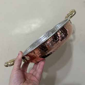 Dövme Bakır Yumurta Sahanı No : 3