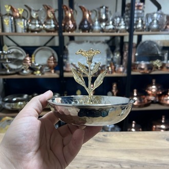 Dövme Bakır Japon Güllü İkramlık