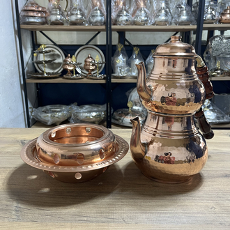 Kalın Bakır Dövme Balkon Sefası