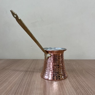 5 Kişilik Kalın Bakır Cezve 