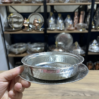 Kalaylı Bakır Çorba Kasesi