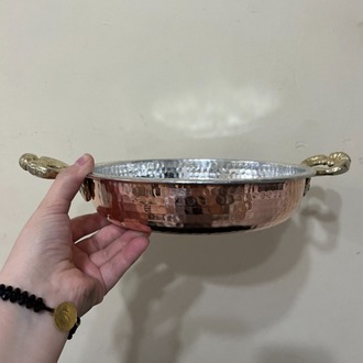 Dövme Bakır Yumurta Sahanı No : 3