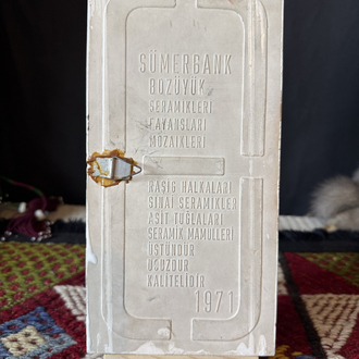 SÜMERBANK Seramik 1971