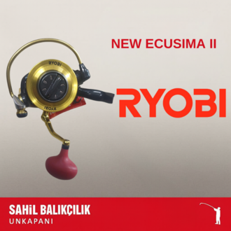 RYOBI NEW ECUSIMA II YENİ GOLD SERİSİ 8000 OLTA MAKİNESİ