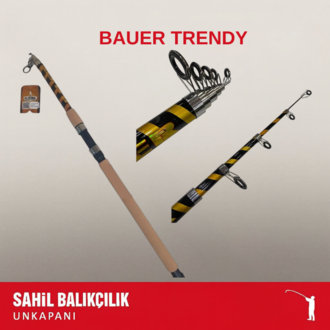 BAUER TRENDY 3.60 CM 100–300 GR TELESKOPİK OLTA KAMIŞI