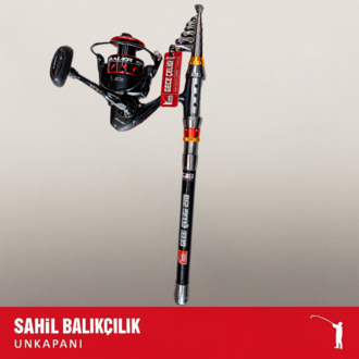 SAHİL BALIKÇILIK UNKAPANI GECE ÇELİĞİ 270 CM SET KAMPANYASI III