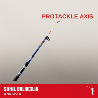 PROTACKLE AXIS TEKNE KAMIŞI 200–400G ATARLI 160 CM / 180 CM / 210 CM