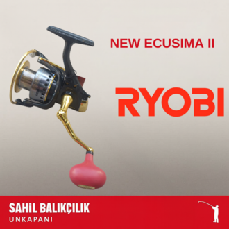 RYOBI NEW ECUSIMA II YENİ GOLD SERİSİ 8000 OLTA MAKİNESİ