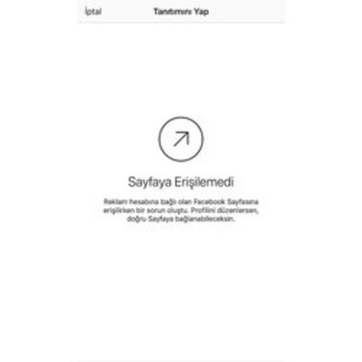 FB ve IG Reklam Hataları Düzenleme