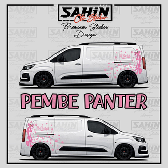 Pembe Panter Sticker Set