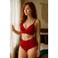 Yüksek Bel Şortlu Bralet Takım V1700