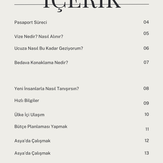 Bu Dünyayı Nasıl Gezerim? (E-Kitap)