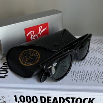 Rayban Wayfarer Siyah Çerçeve Eğimli 50 Ekartman