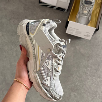 Off White Men “PREMİUM” Silver White