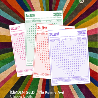 İçimden Geldi (4’lü Kelime Avı Bulmaca)