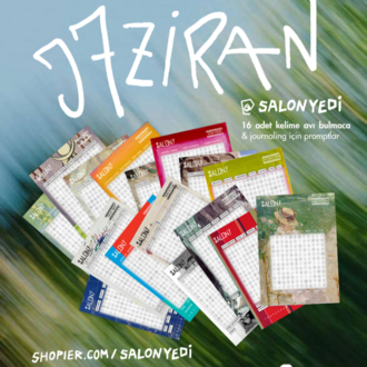 HAZİRAN Bulmaca Seti (16'lı kelime avı & journal promptlar)
