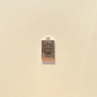 Justice Tarot Kart Journal Charm