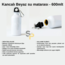 KANCALI BEYAZ SU MATARASI KİŞİSELLEŞTİRİLEBİLİR