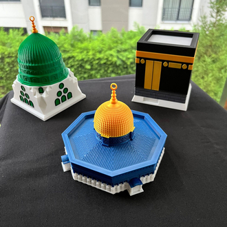 Küçük boy Üçlü maket set
