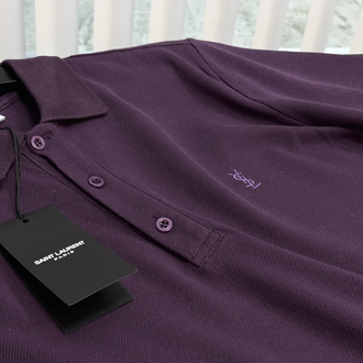 SAINT LAURENT Premium Polo Yaka Tshirt 