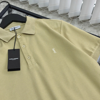 SAINT LAURENT Premium Polo Yaka Tshirt