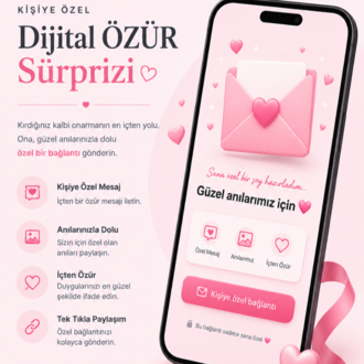 Sevgiliye Özel Dijital Özür ve Barışma Sayfası