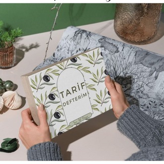 PLANLAYICI SERİSİ BASKI - TARİF DEFTERİM 40 SYF