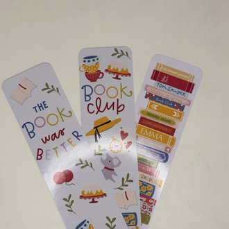 Pastel Kitap Ayracı üçlü set