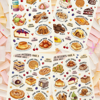 Dünya Tatlıları  4lü set
