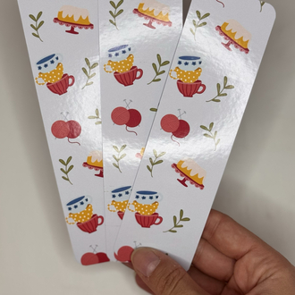 Pastel Kitap Ayracı üçlü set