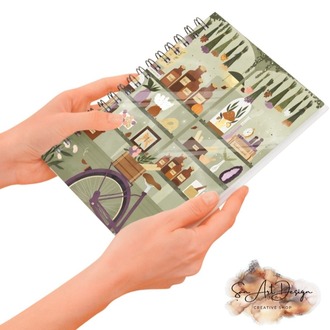 DEFTER BASKI - MODERN KAPAKLI DEFTERLER 100SYF