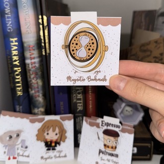 HARRY POTTER TEMALI Manyetik Kitap Ayracı 3 ADET