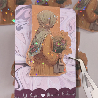 Hijab Set 2li Okuma Günlüğü ve Kitap Ayracı
