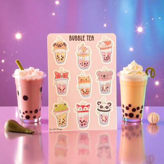 Bubble Tea Sticker