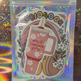 Holografik Parlak Sticker Seti