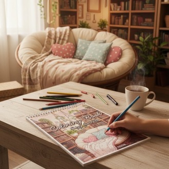 COZY CORNER - BOYAMA KİTABI