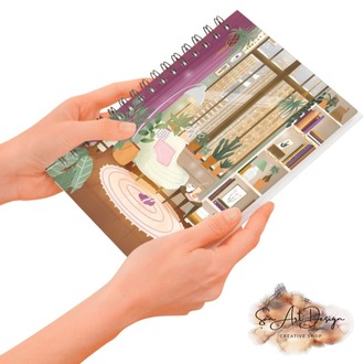 DEFTER BASKI - MODERN KAPAKLI DEFTERLER 100SYF