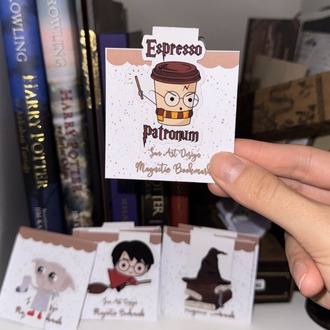 HARRY POTTER TEMALI Manyetik Kitap Ayracı 3 ADET