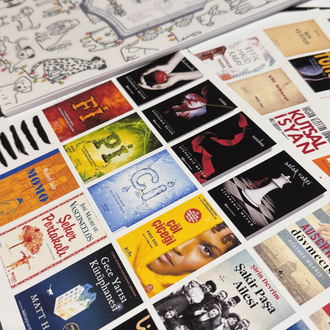 3 sayfa mini kitap kapağı ( istenilen kitaplar gonderilecektir )
